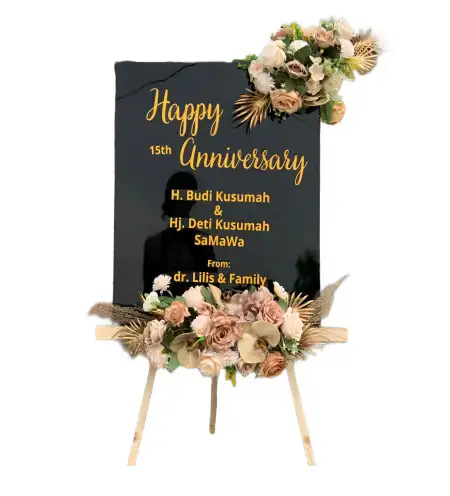 Papan Bunga Akrilik Banyu Asih